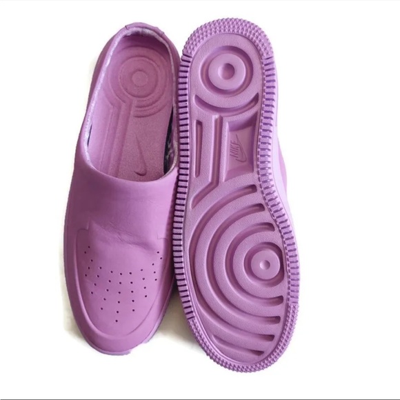 Nike Air Force 1 Lover XX Premium Leather Mules Womens Sz 7 AO1523-500 Fuchsia - Picture 4 of 5